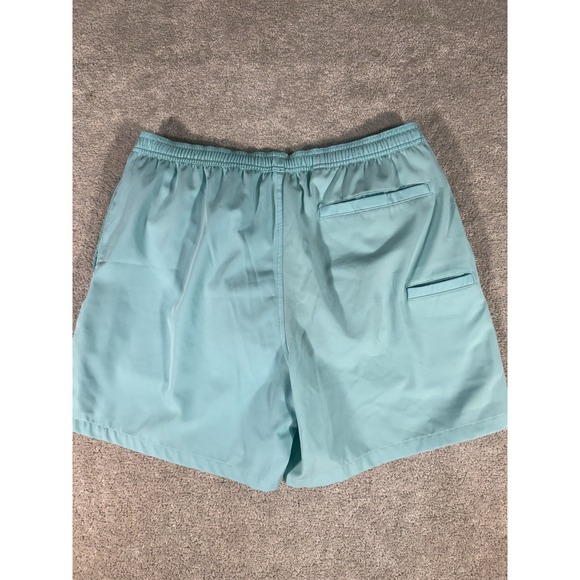 HUK Shorts Men Large ~32 Pursuit Volley Swim Fishing Blue Lined Compression - Picture 8 of 12